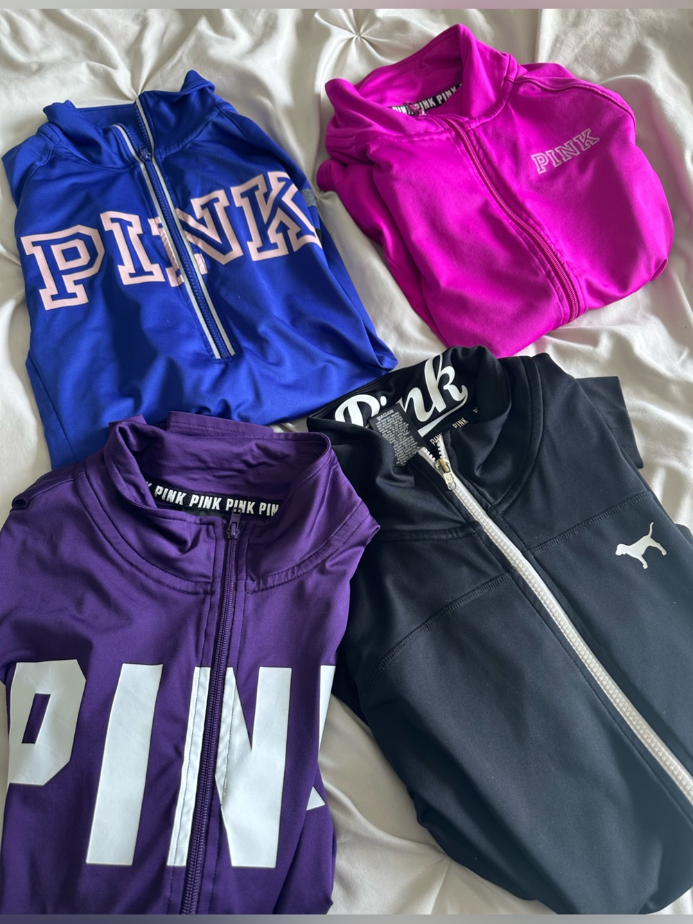 PINK Victoria's Secret shirts, Lot of 4